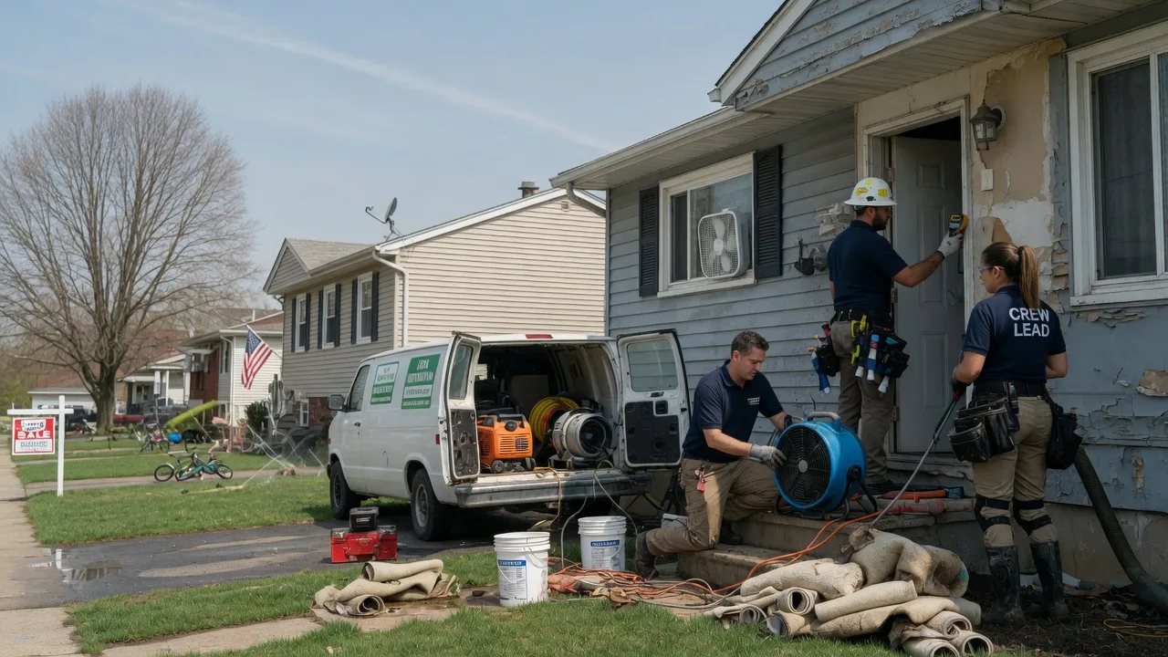 Flood Cleanup in Pleasant Valley, NY near me